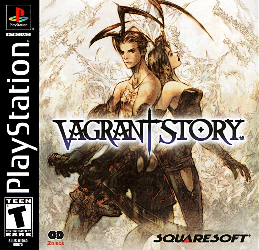 Vagrant Story PS1 CD cover
