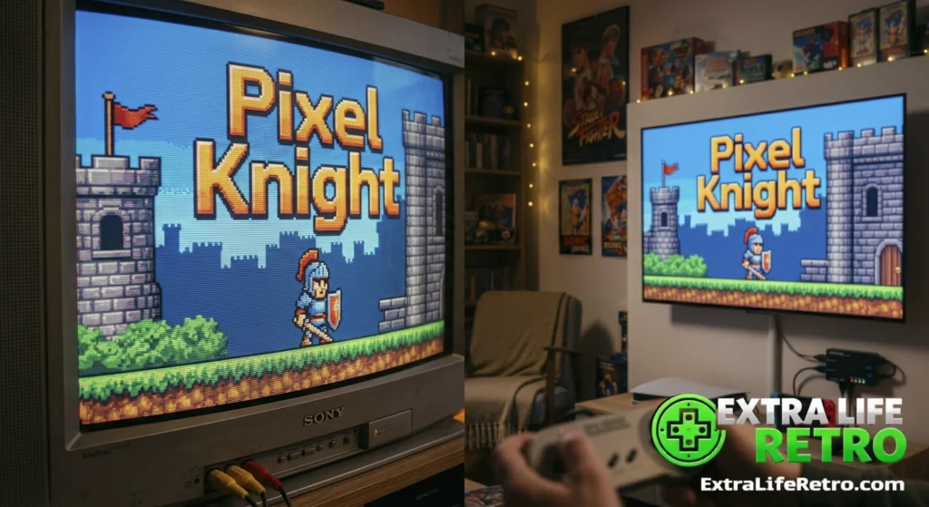 Why Retro Games Can Look So Good on a CRT