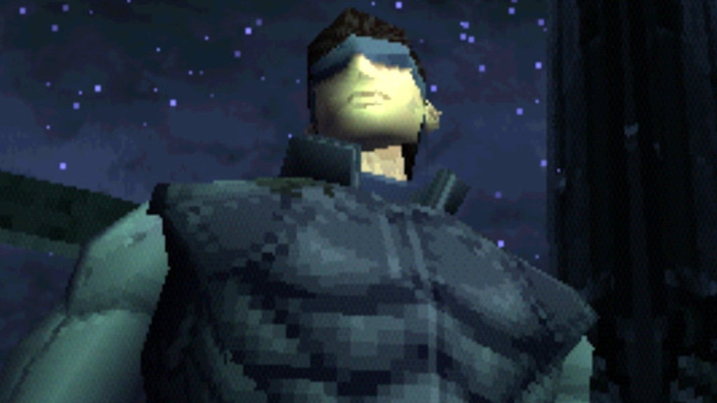 Metal Gear Solid PS1 Graphics
