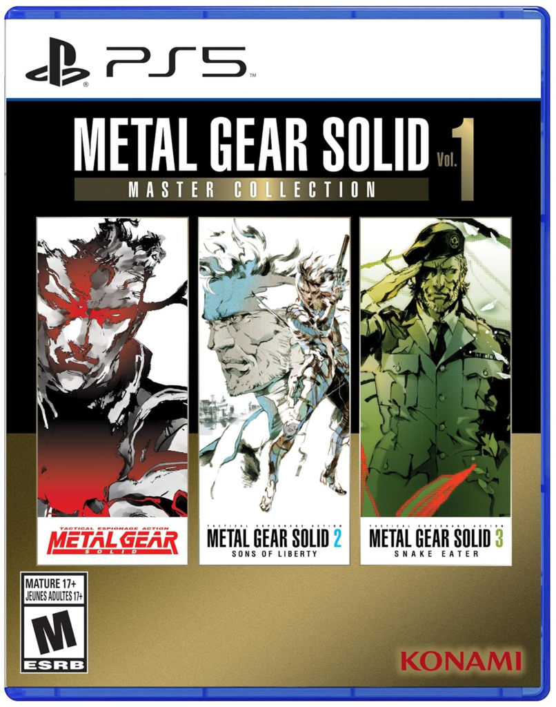 Metal Gear Solid: Master Collection Vol.1 (PS5) Box Cover