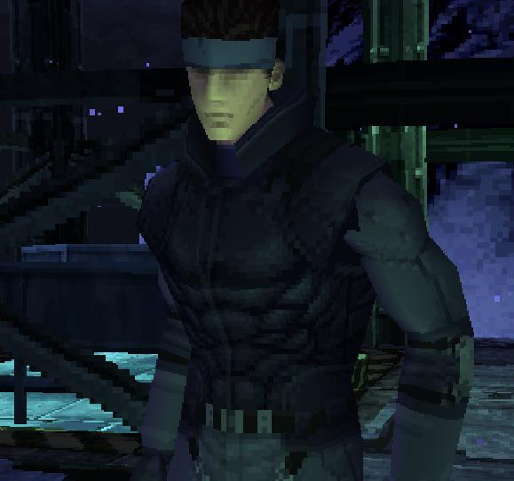 Metal Gear Solid PS1 Snake 