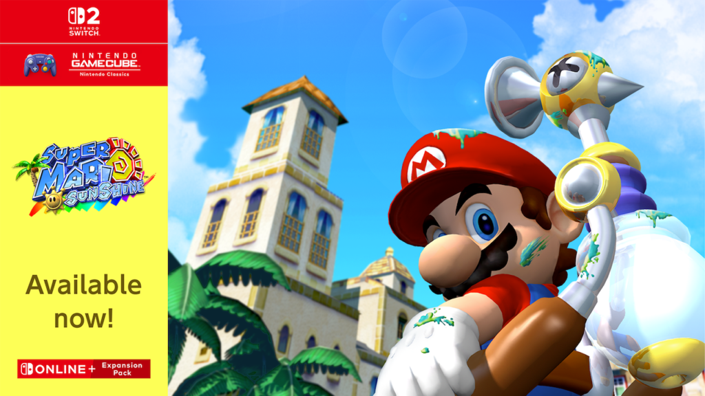 Super Mario Sunshine Joined Nintendo's Growing GameCube Library