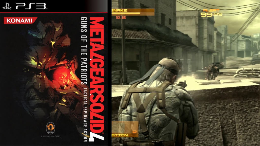 Metal Gear Solid 4 on PS3 re-release