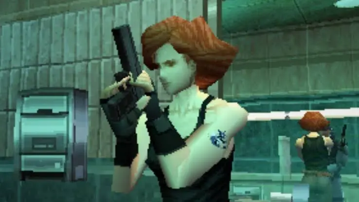 Metal Gear Solid PS1 Meryl Silverburgh
