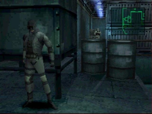 Metal Gear Solid PS1 stealth moves
