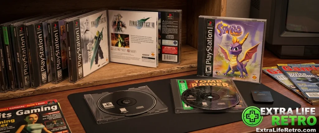 CIB PS1 games