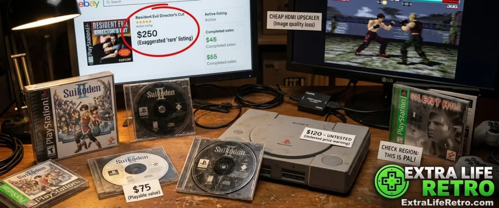 Common mistakes new PlayStation 1 collectors should avoid