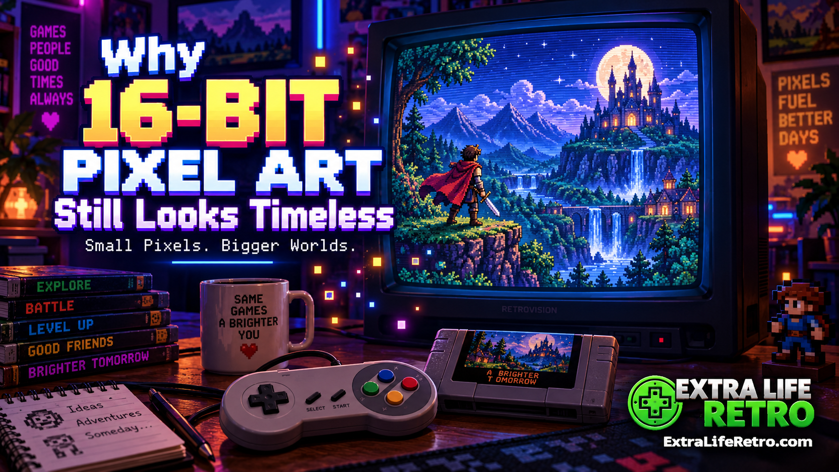 Why 16-Bit Pixel Art Still Looks Timeless
