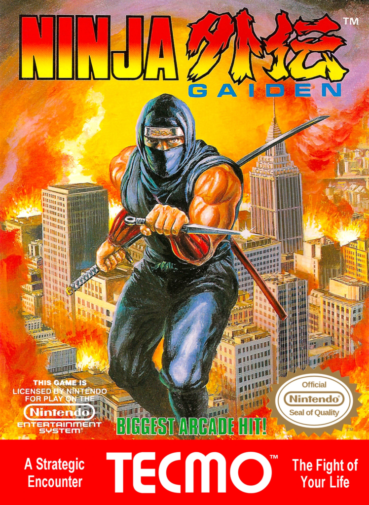 Ninja Gaiden NES Box Cover