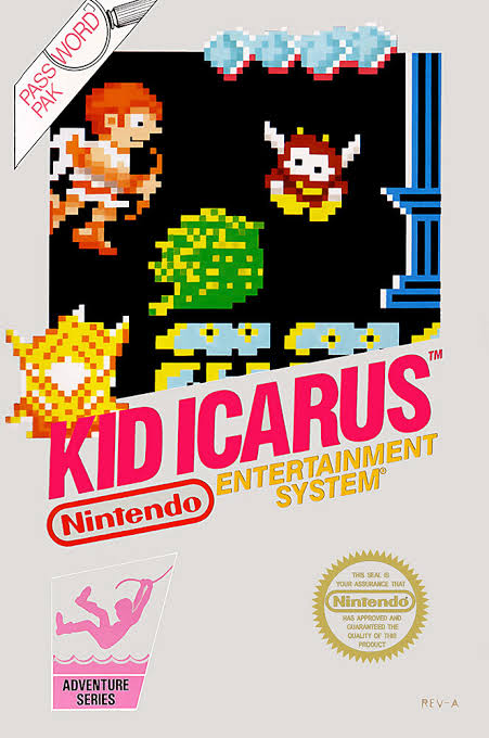 Kid Icarus NES Box Cover