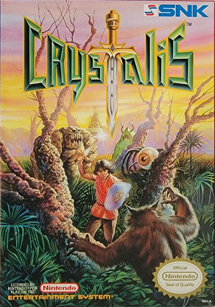 Crystalis NES Box Cover