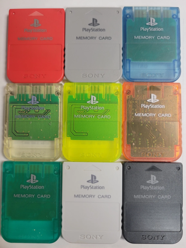 Playstation 1 Ps1 Memory card Authentic Sony Official
