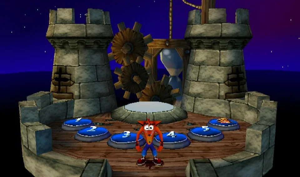 Crash Bandicoot: Warped PS1 Game
