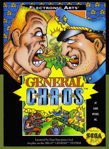 General Chaos Sega Genesis Box Cover