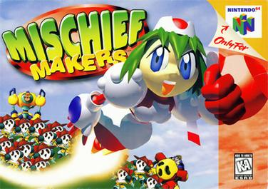 Mischief Makers N64 Box Cover