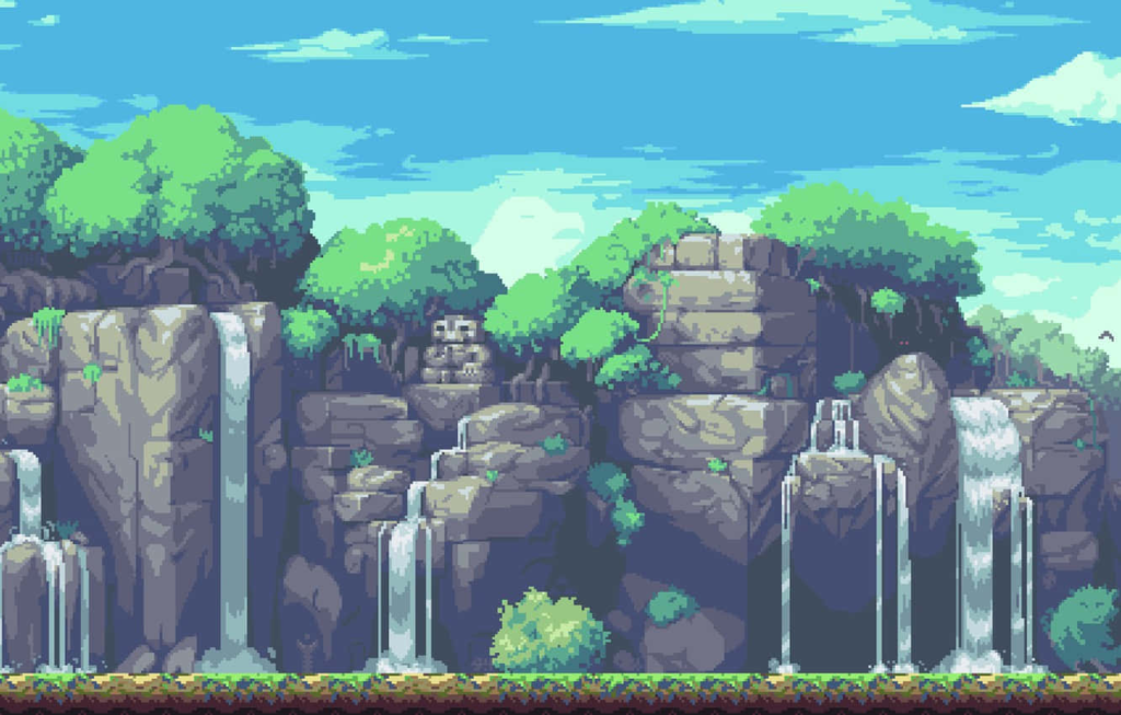 Modern 16-bit pixel art