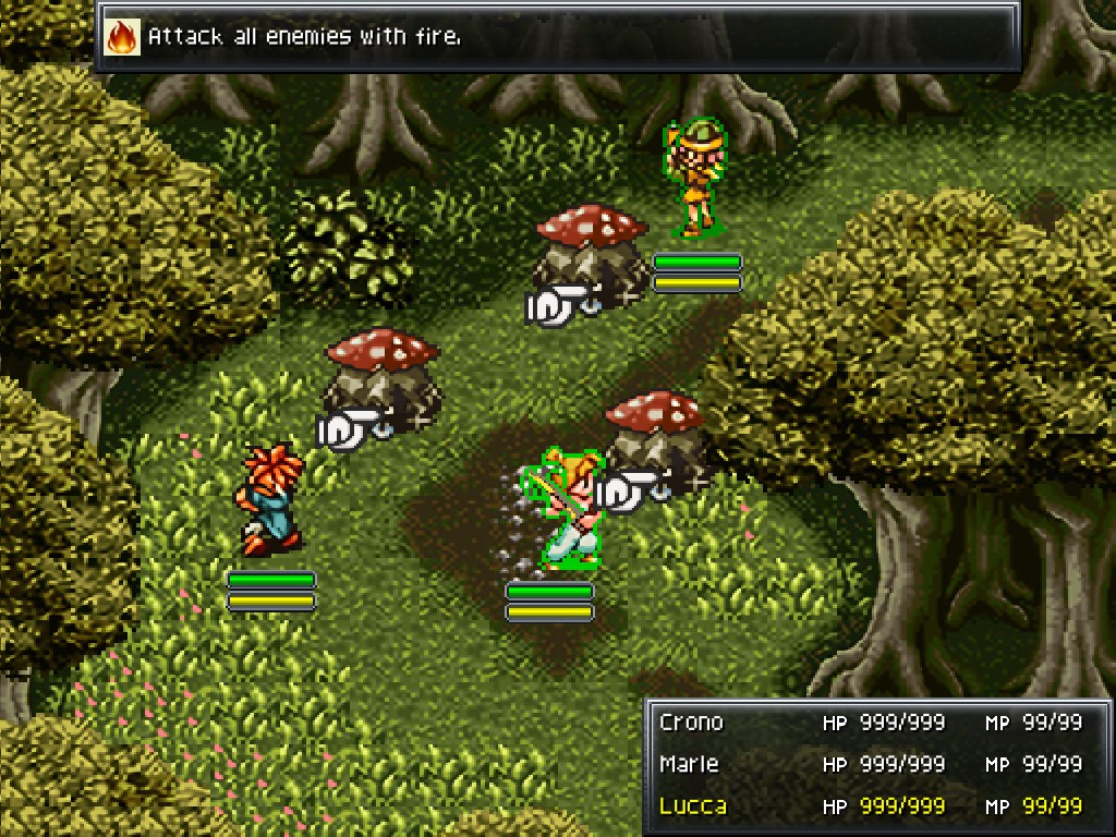 Chrono Trigger Crono Fire Whirl