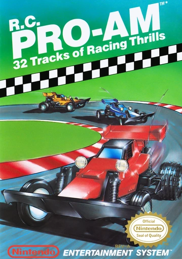 R.C. Pro-Am NES Box Cover