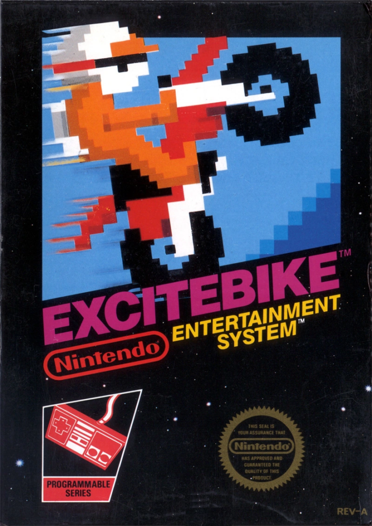 Excitebike NES Box Cover
