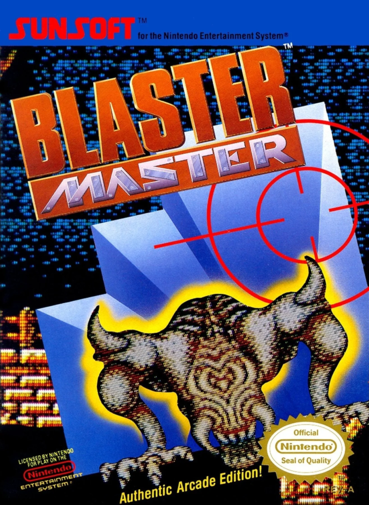 Blaster Master NES Box Cover