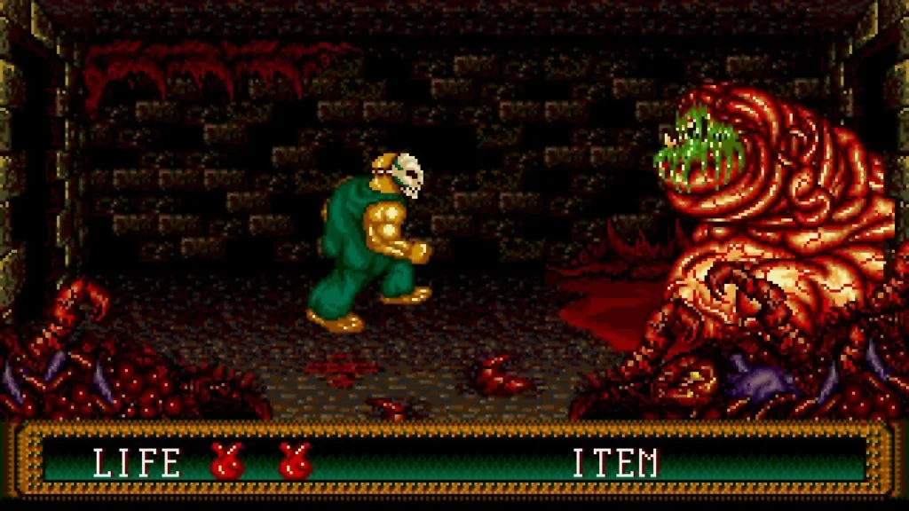 Splatterhouse 2 Sega Genesis Gameplay